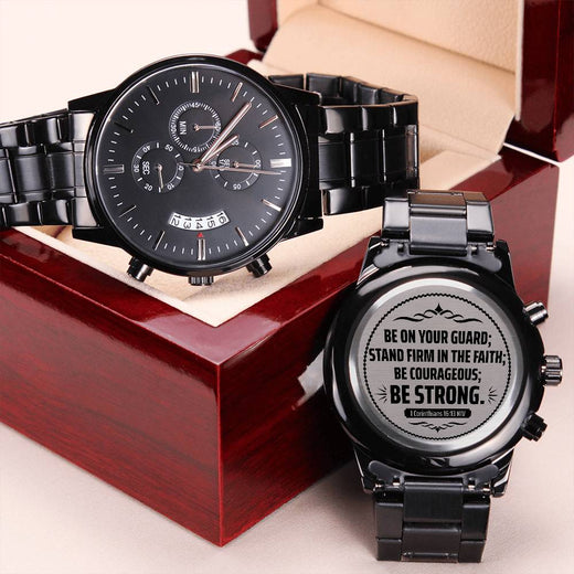 Men's Watch, Be on Your Guard, 1 Corinthians 16:13 NIV