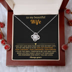 To my beautiful Wife,  I filled this small token with my love and light